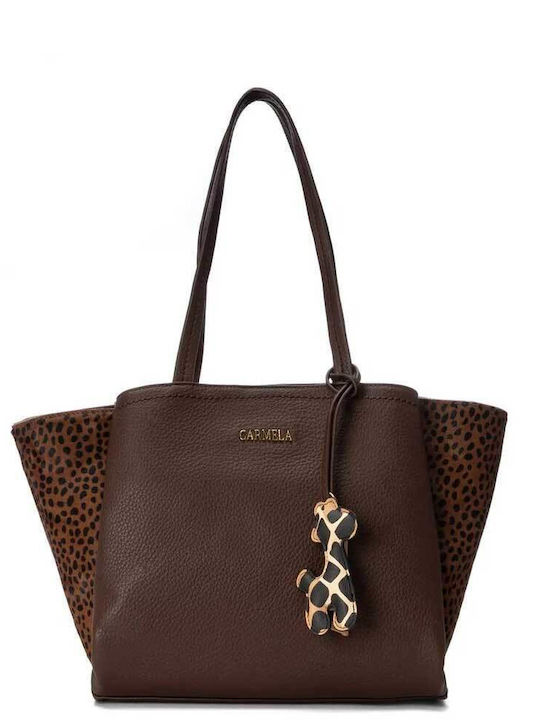 Damen-Schultertasche Braun