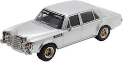 Μοντέλο Αυτοκινήτου Mercedes Benz 300sel Ασημί 1:64 Street Weapon Bsc