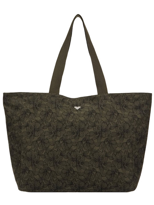 Feeling Vibes Women's Tote Bag Khaki