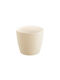 Set of 5 Pieces – Orient Round Flower Pot, Ecru, Ø15.7 x 13.8 cm 10/160 per Carton 09-dor160-cy728