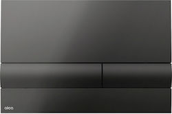 Πλακα Χειρισμου Basic Γραμμη Polished Black 28-m1718