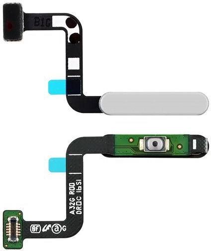 Power Button & Fingerprint Sensor Flex Cable Samsung Galaxy A32 5g Silver