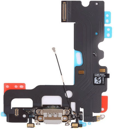 Charging Port Flex Cable Iphone 7 Light Gray Premium