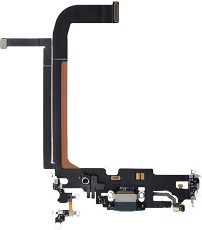 Лентов кабел за порт за зареждане iPhone 13 Pro Max 6,7" Черен HQ