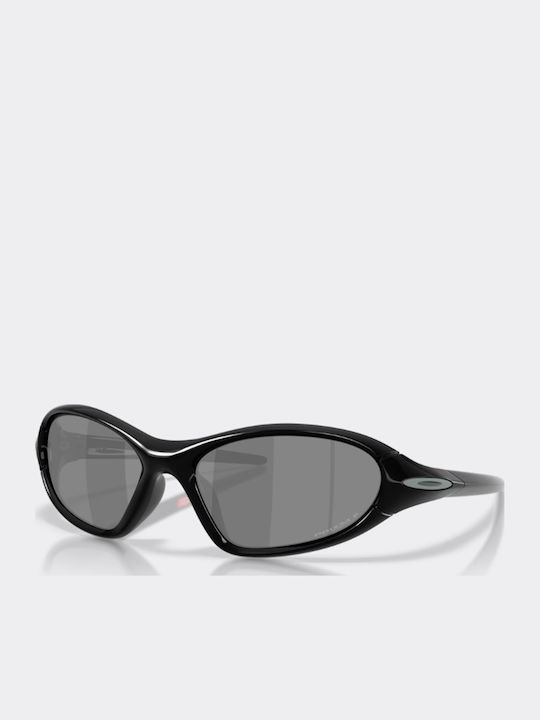 Portal Jacket Unisex Sunglasses with Black Frame and Grey Lens