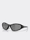 Portal Jacket Unisex Sunglasses with Black Frame and Grey Lens