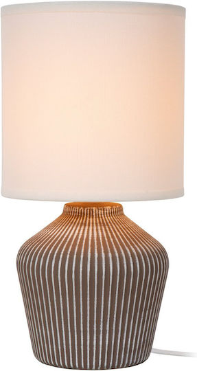 Lucide 47551-81-41 Filiz Table Lamp Taupe White White