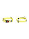 Flamingo Dog Collar Len Fluo Yellow 30-45cm 15mm