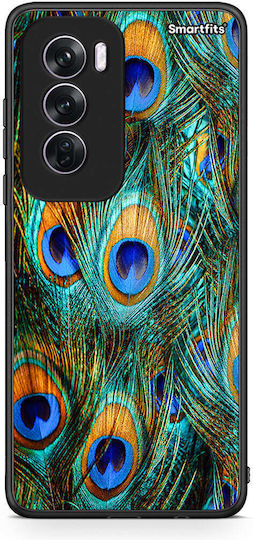 Smartfits Real Peacock Feathers Oppo Reno12 Pro Case