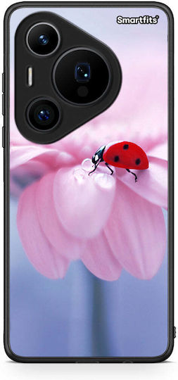 Smartfits Ladybug Flower Huawei Pura 70 Pro 70 Pro+ Θήκη
