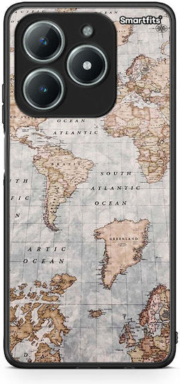 Smartfits World Map Realme C61 Θήκη