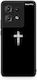 Smartfits Weiße Cross-Hülle für Motorola Edge 50