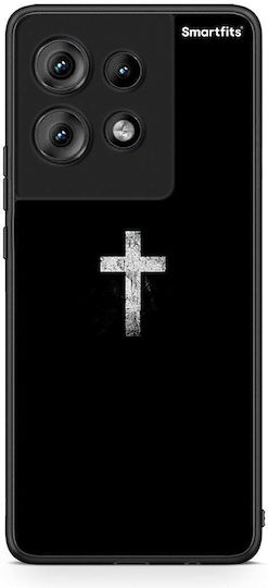 Smartfits Weiße Cross-Hülle für Motorola Edge 50