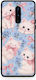 Smartfits White Kittens Blue Flowers Large Oneplus 8 Θήκη
