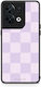 Smartfits Lilac Cream Striped Checks Oppo Reno8 5G Case