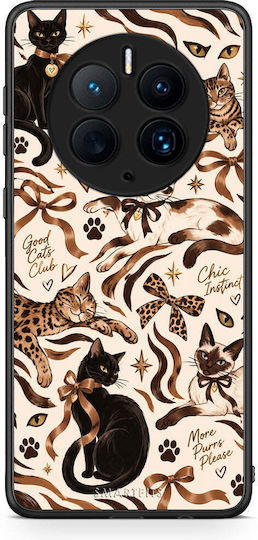 Smartfits Wild Cats Animal Print Collage Huawei Mate 50 Pro Θήκη