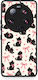 Smartfits Black Kittens Pink Bows On Cream Small Xiaomi 13 Ultra Case
