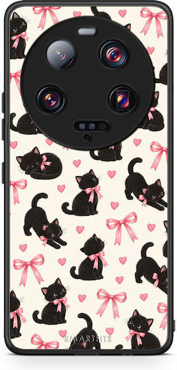 Smartfits Black Kittens Pink Bows On Cream Small Xiaomi 13 Ultra Case