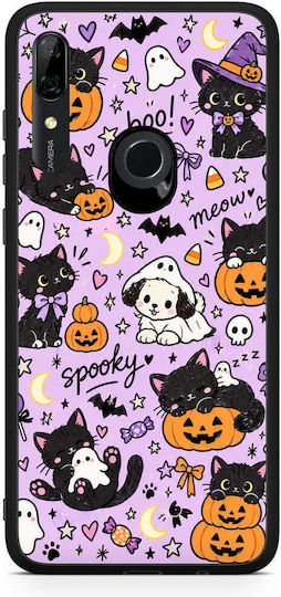 Smartfits Калъф Halloween Black Cats On Lilac за Huawei P Smart Z