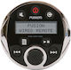 Fusion MS-WR100C Chrome Waterproof Wired Marine Remote Control Only Control
