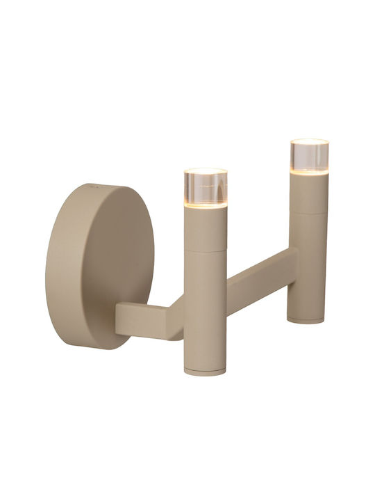 Lucide 21251-02-41 Wellington Wall Light Taupe ...