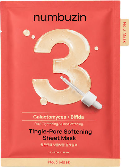Numbuzin No.3 Tingle-Pore Softening Gesichtsmaske
