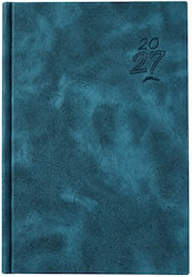 Ekdoseis Planogramma Daily Diary 2027 Petrol Bl...