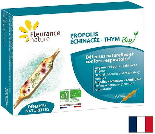 Propolis, Echinacea și Cimbru Organic 10 Porții