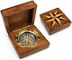 Decorative Nautical Compass Wooden Box