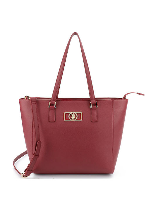 U.S. Polo Assn. Women's Shopper Bag Wine