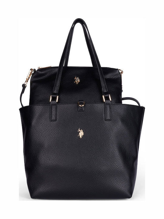 U.S. Polo Assn. Γυναικεία Shopper Τσάντα Μπεζ