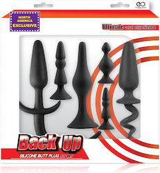 Nanma Set de Dopuri Anale Negre