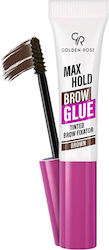 Golden Rose Max Hold Gel για Φρύδια Brown
