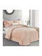 Liolios Home King Size Sherpa Comforter 260x240cm Pink