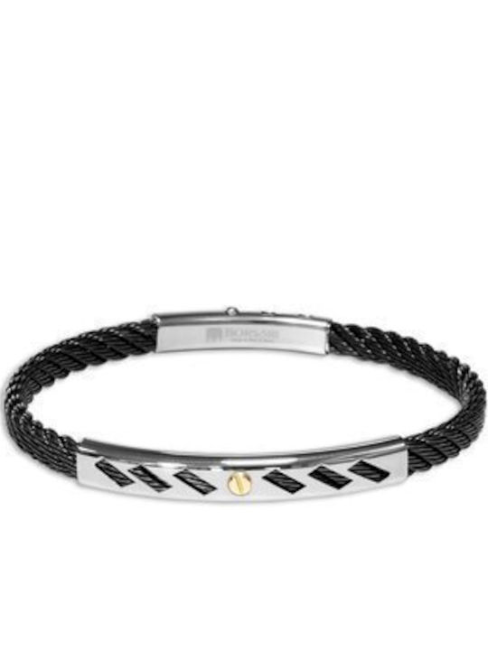 Borsari Men's Steel Bracelet