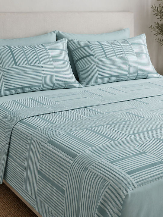 Sunshine Menta Single Duvet Cover Set 170x250cm...