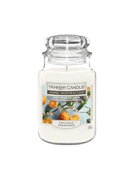 Yankee Candle Aromatic Orange-Scented Jar Candle