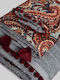 White Fabric Кърпа за ръце Mimosa 30x50 см Синя с тегло 600 гр/м²