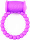 Вибриращ Пръстен За Пенис Beaded Ring Лилав Mokko Toys