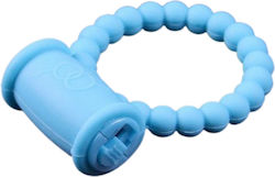 Δονούμενος Δακτύλιος Πέους Beaded Ring Μπλε Mokko Toys