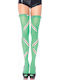 Leg Avenue Sexy grüne Overknees Socken