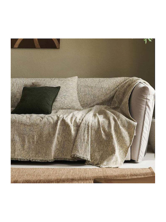 Gofis Home Aradia Chenille Armchair Throw 180x1...