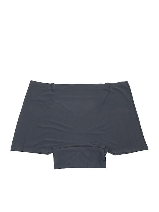 Hana Women's Seamless Black Boxer Briefs