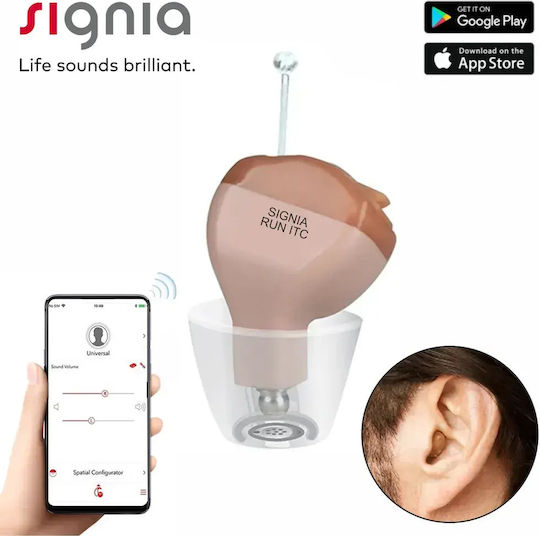 Signia ITC Hearing Aid for Right Ear