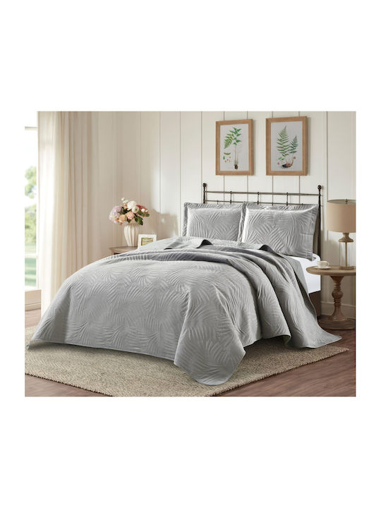 Liolios Home Ibiza Double Coverlet Grey 220x240cm