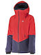 Salomon L38237300 Γυναικείο Μπουφάν για Σκι & Snowboard Κόκκινο