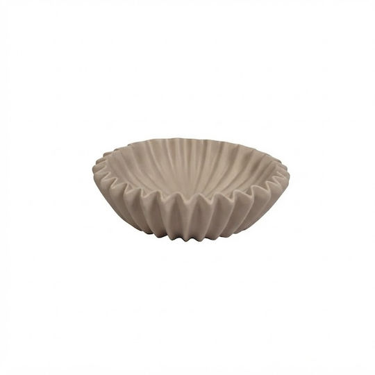 Beauty Home Dekorative Schale Keramik Braun 20x20x7cm Beauty Home Dekorative Schale Keramik Braun 20x20x7cm