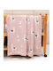 Liolios Home Lama Cotton Pink Blanket 100x120cm