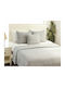 Liolios Home Popcorn Double Blanket 240x250cm Grey