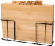 Brunbeste Σετ Επιφάνεια Κοπής από Μπαμπού Μαύρη 28x20cm 4τμχ